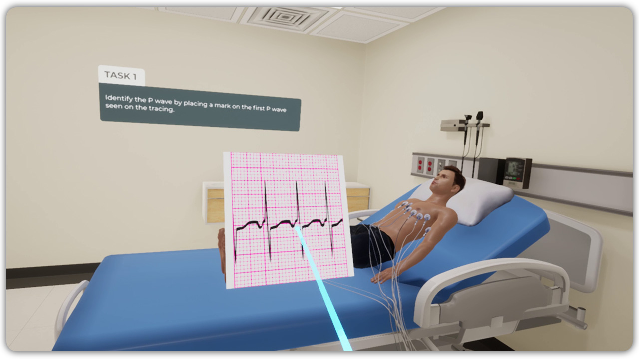 VR training nursing skills