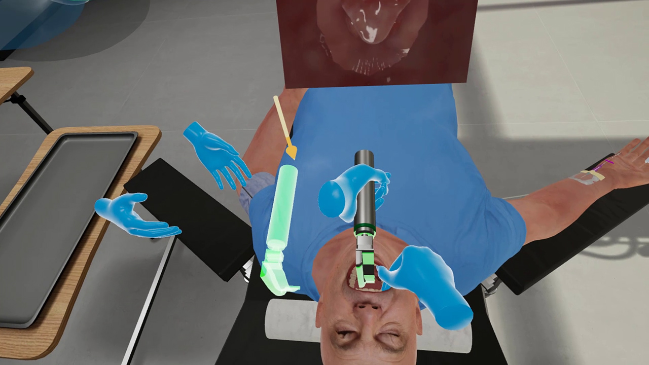 VR training nursing skills