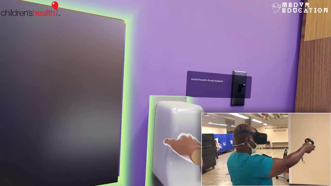 Patient-Room-Cleaning Training-in-VR