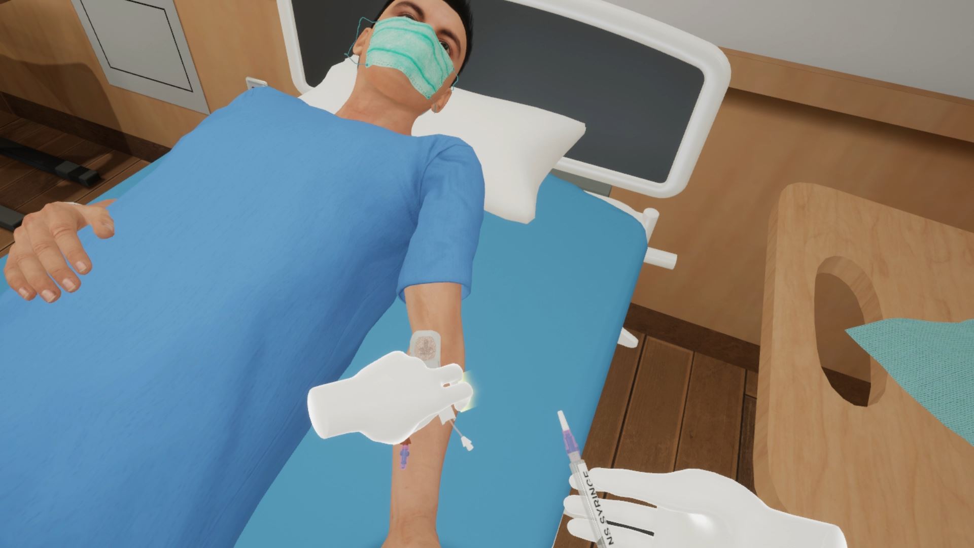 VR nursing skills