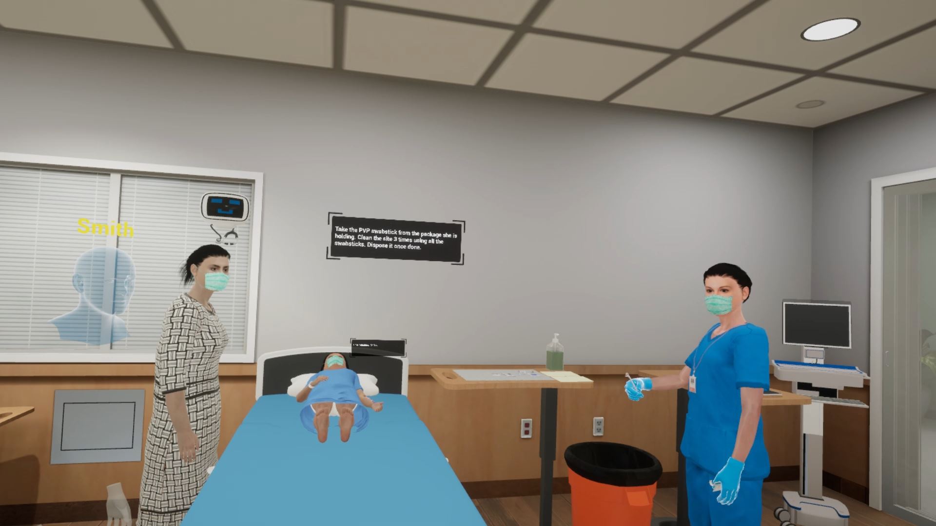 VR nursing skills