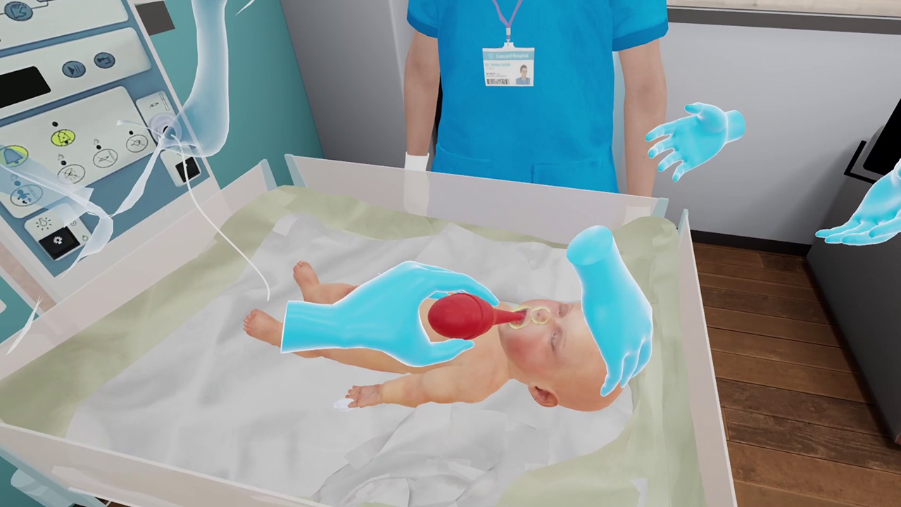 Clinical simulation in VR