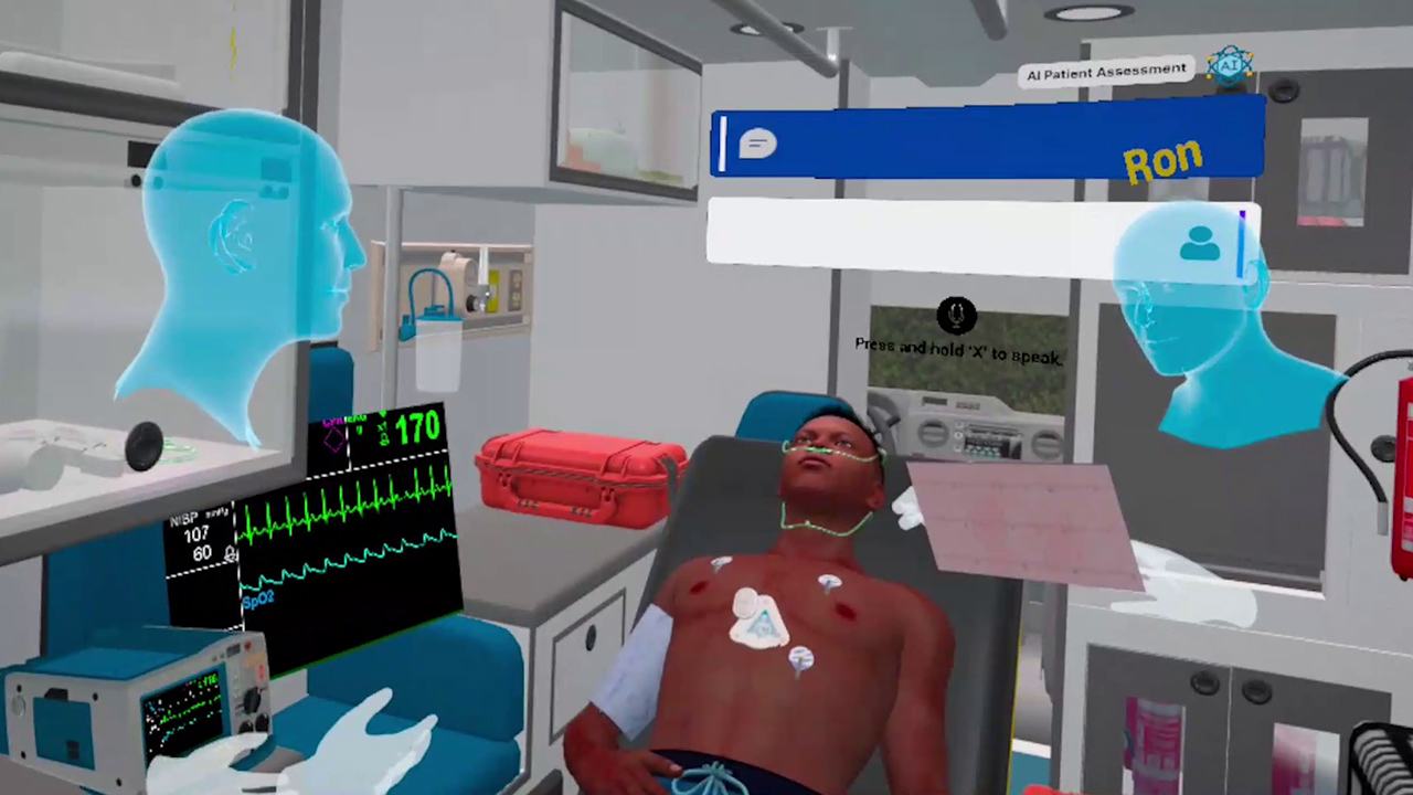 VR training nursing skills