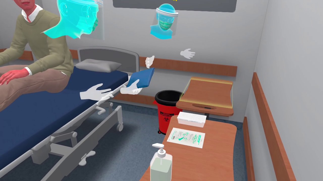 Clinical simulation in VR