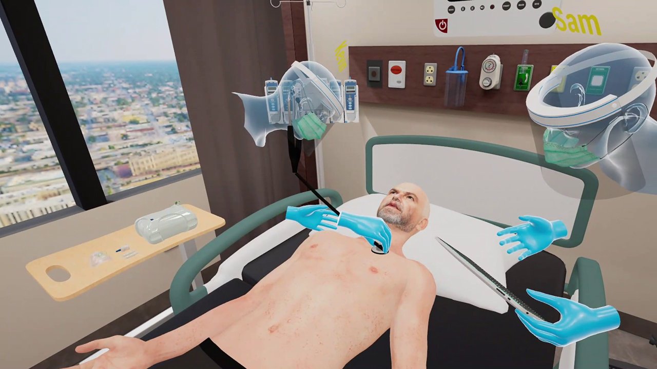 VR nursing skills