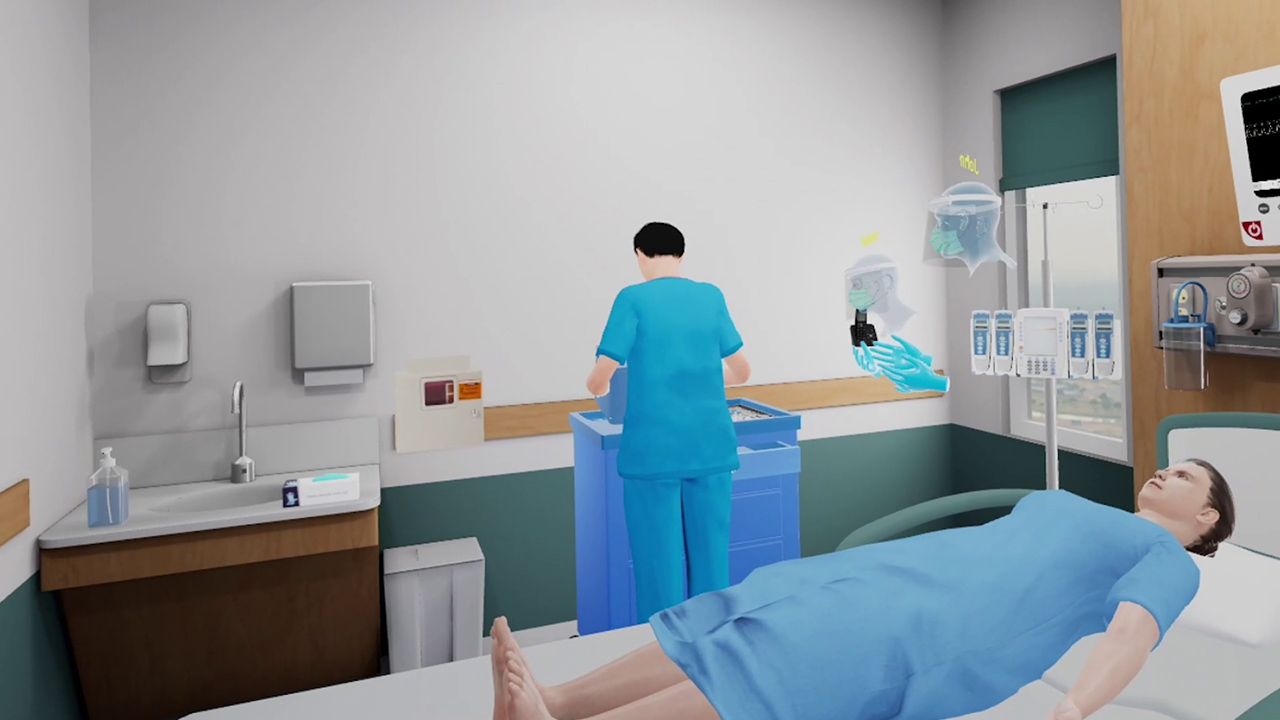 Clinical simulation in VR