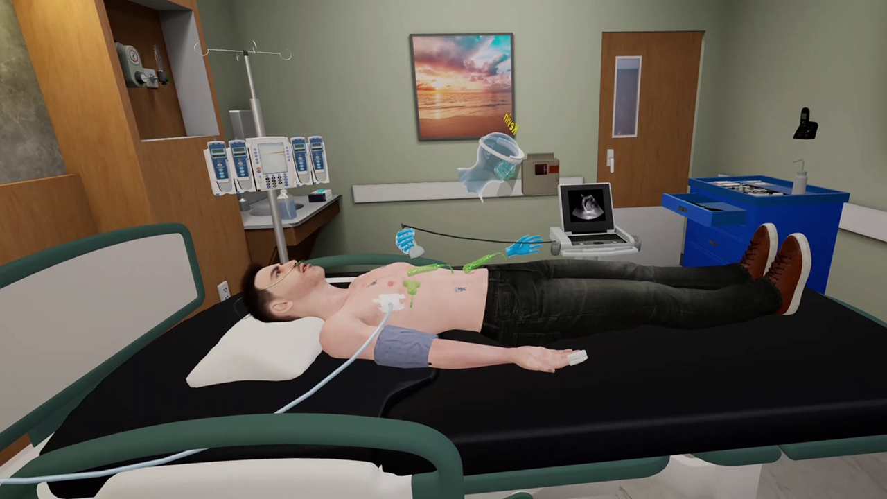 VR training nursing skills