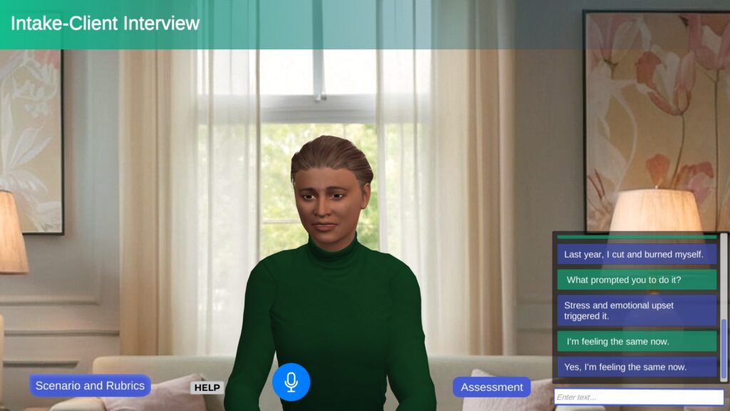 Intake Client Interview | MedVR Education