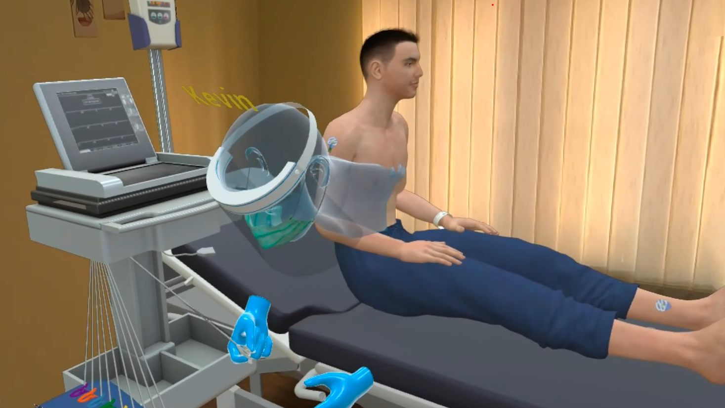 VR training nursing skills