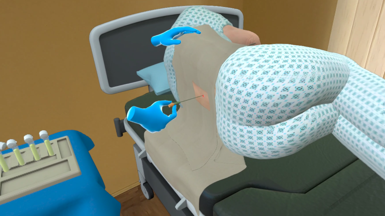 VR training nursing skills