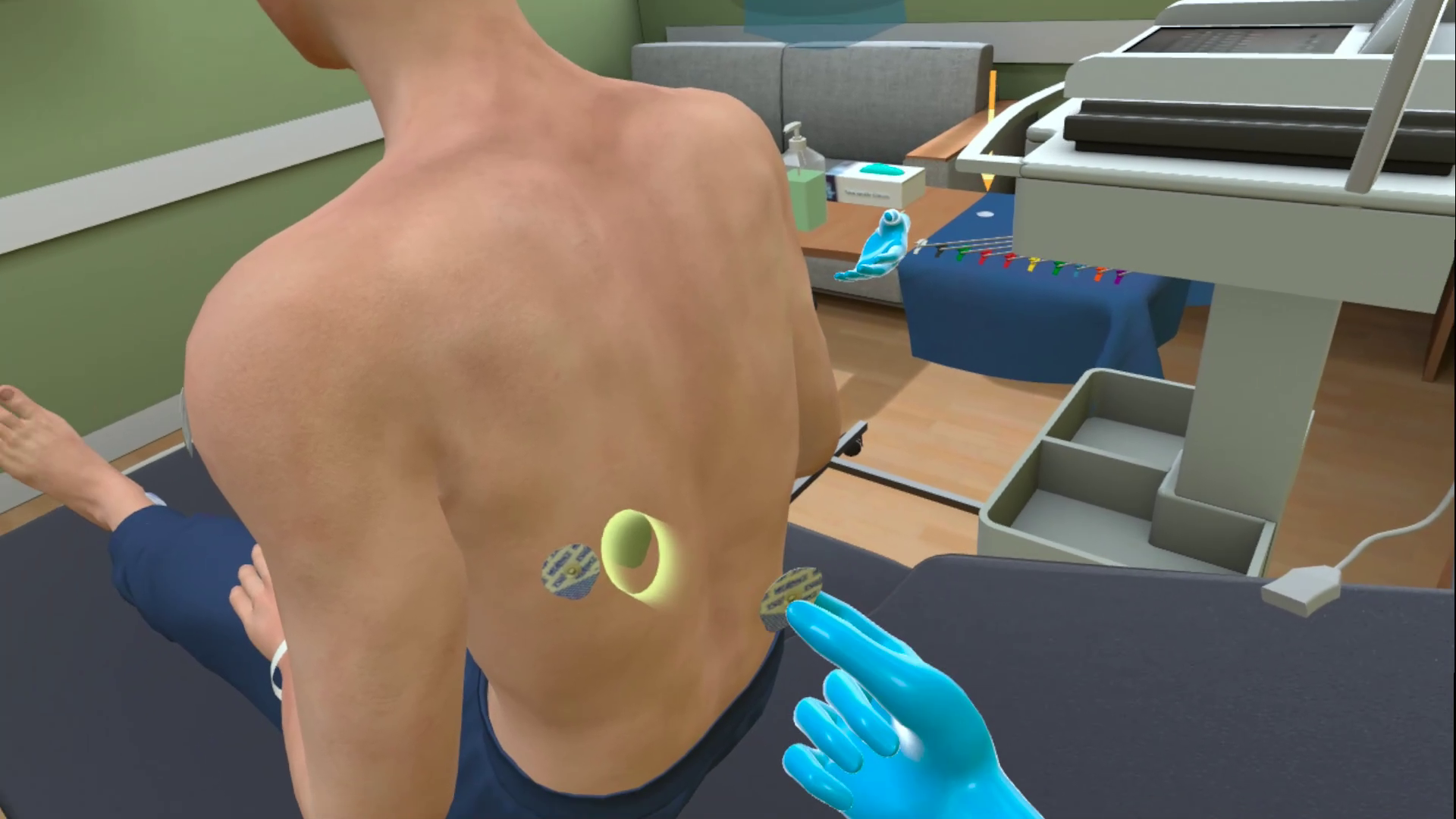 VR training nursing skills