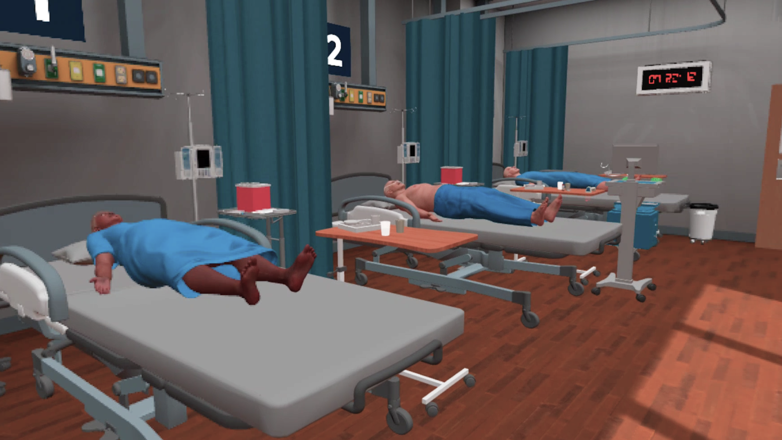 multi-patient training in VR